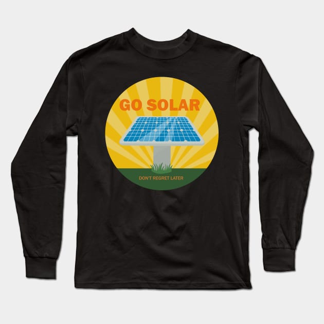 Go Solar Long Sleeve T-Shirt by valentinahramov